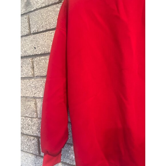 Zitong Red Sweatshirt Featuring Labubu & Disney-Inspired Design Unisex Fit Long - Picture 8 of 8